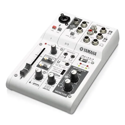Yamaha AG03 MKII mixer scheda audio USB streaming