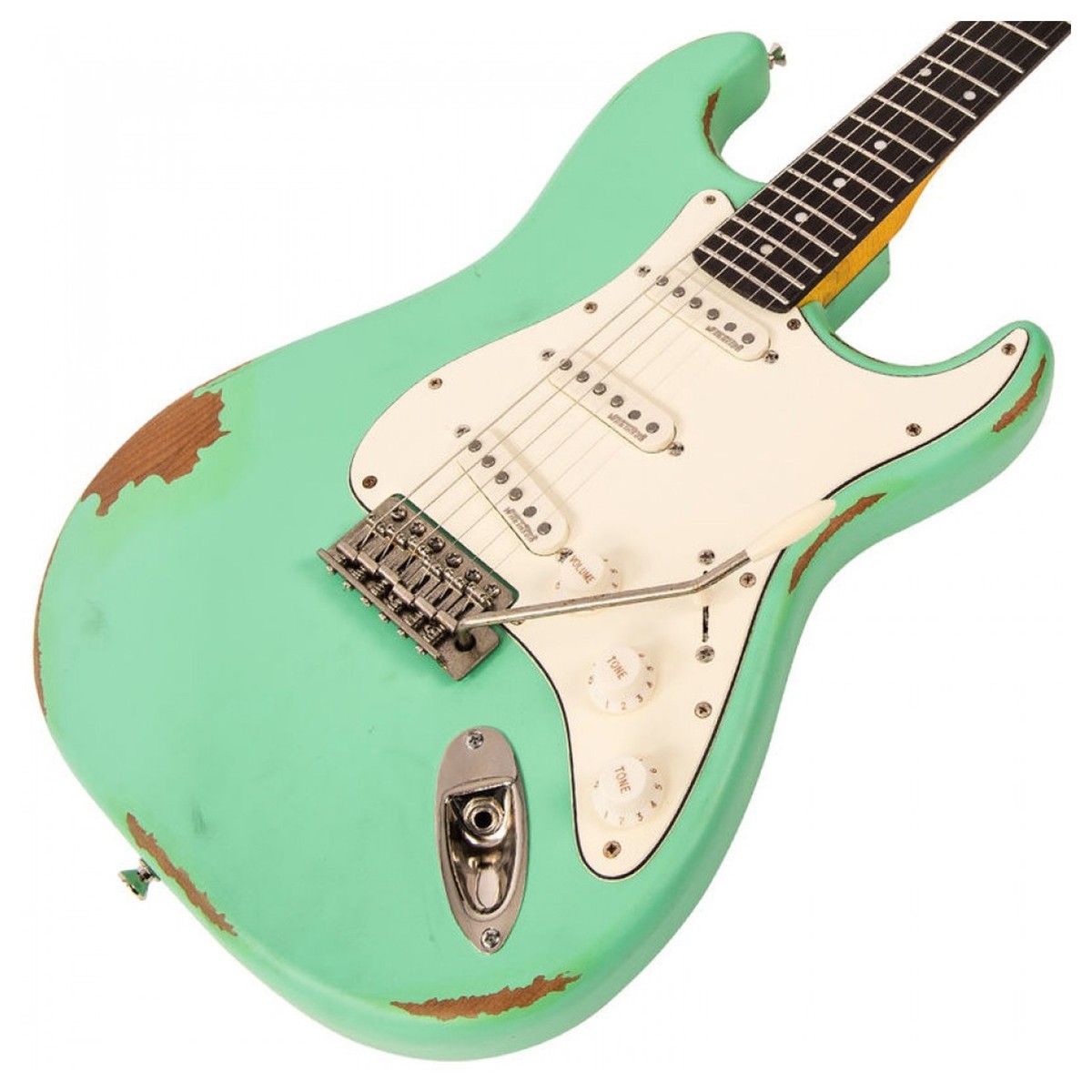Vintage Icon V6MRVG Chitarra Elettrica Ventura Green Relic