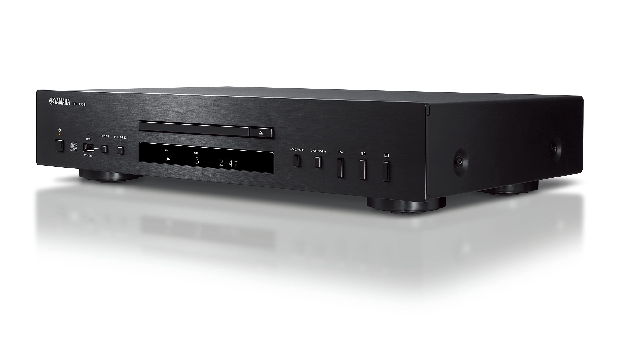 Yamaha CD-S303 Lettore CD USB Hi-Res Nero