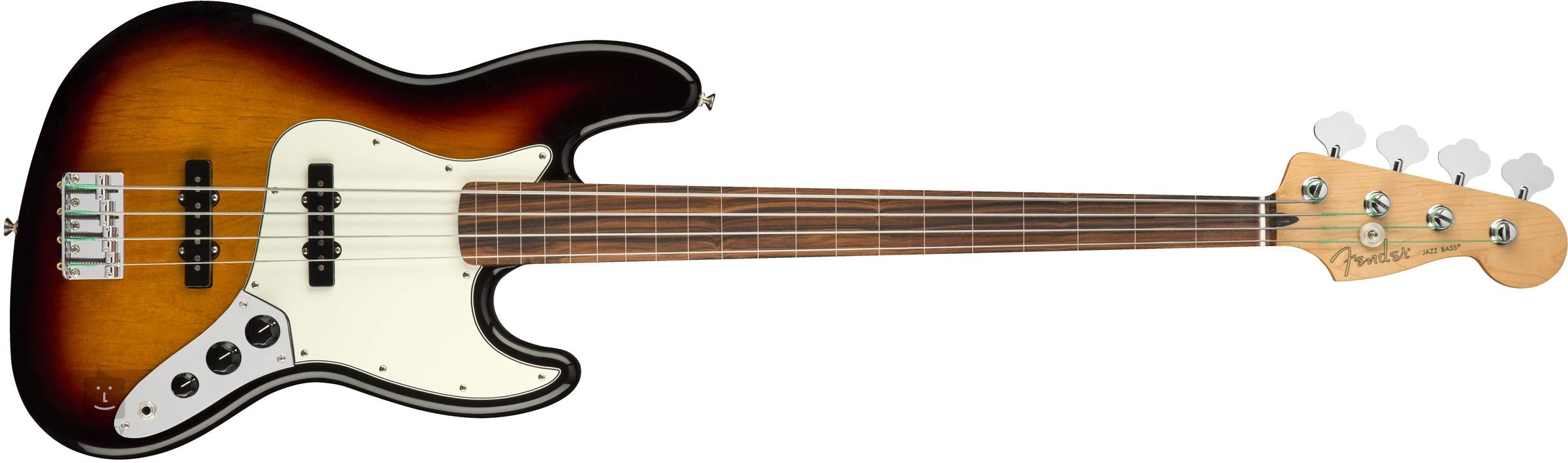 Fender Player Jazz Bass 3 Tone Sunburst Pau Ferro