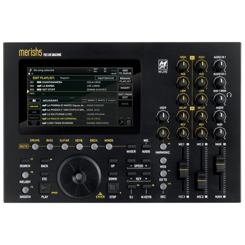 M-Live Merish 5 X2 expander midi player 128GB con harmonizer