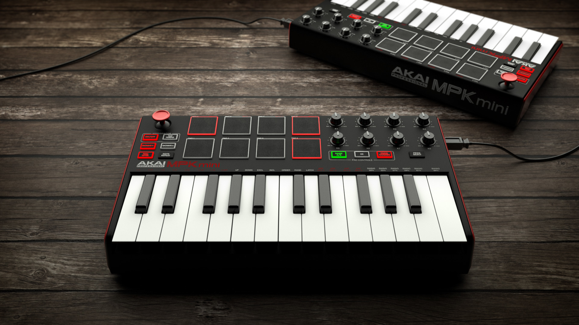 Akai MPK Mini 3 tastiera MIDI USB 25 tasti nera