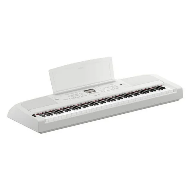 Yamaha DGX-670 WH Pianoforte Digitale 88 Tasti Bianco