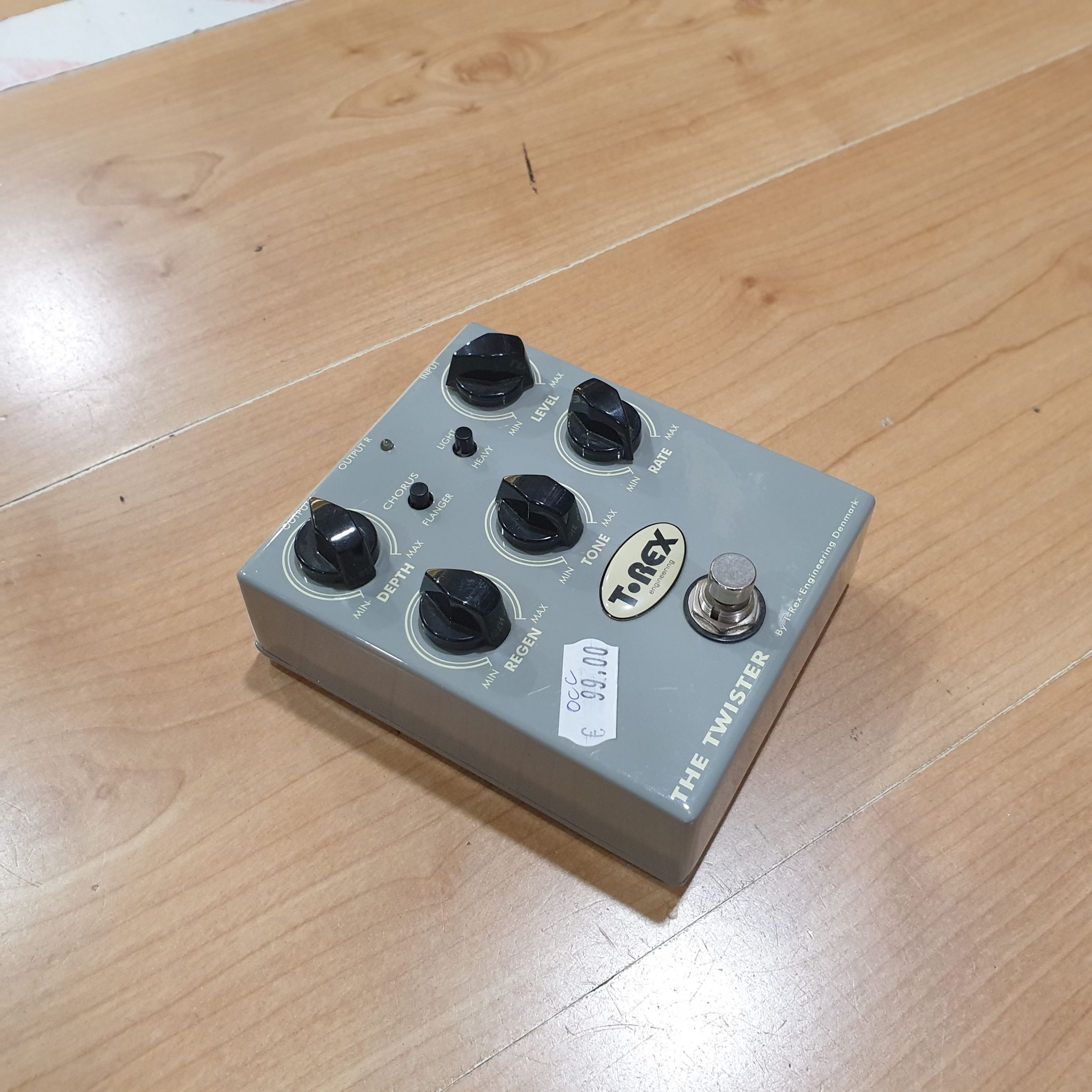 T-Rex The Twister pedale chorus flanger per chitarra occasione